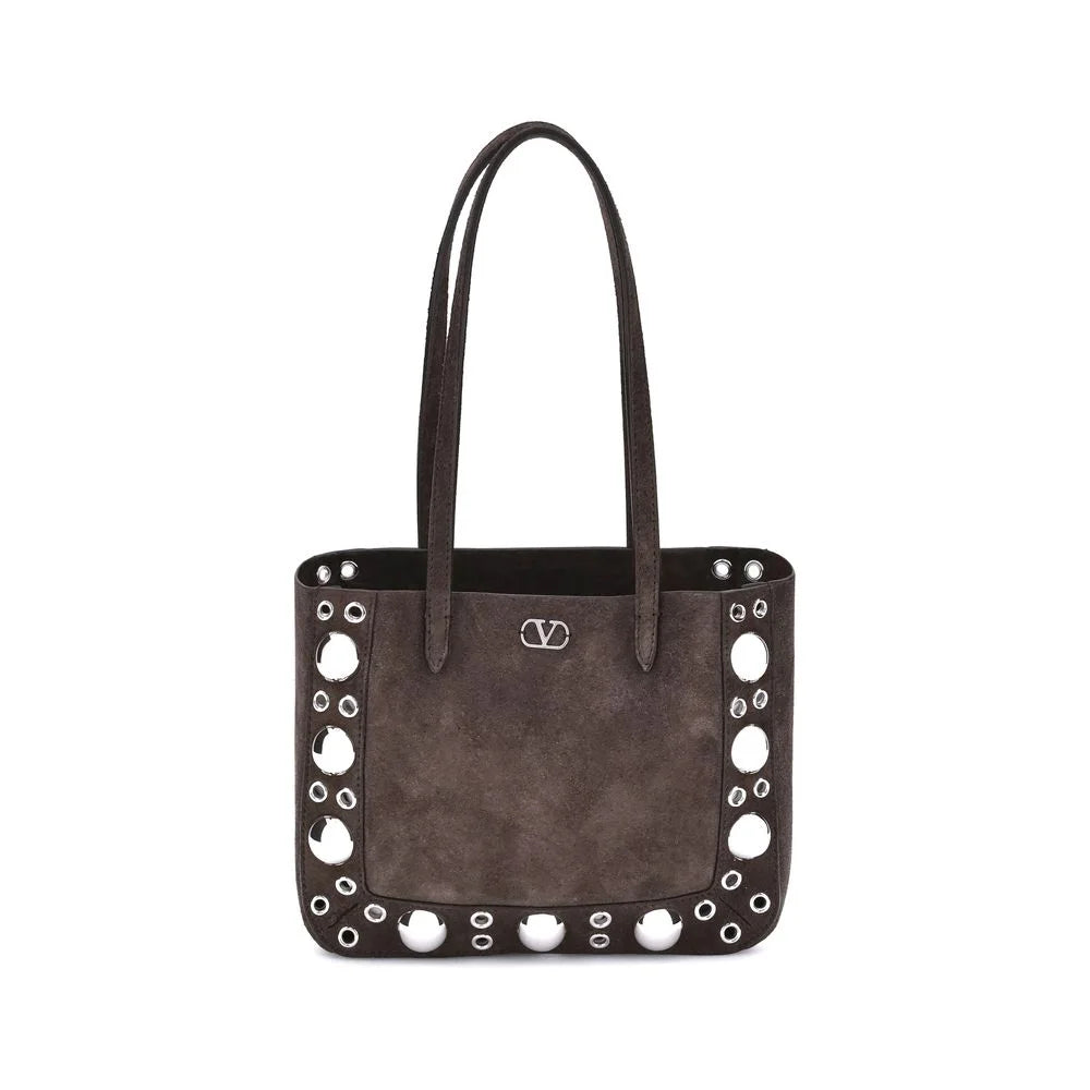 Valentino Garavani Suede Nellcôte Tote Bag - Shopper Bags