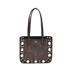Valentino Garavani Suede Nellcôte Tote Bag - Shopper Bags