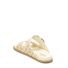 Valentino Garavani Toile Iconographe Flat Sandals - EU37/US7 - Sandals