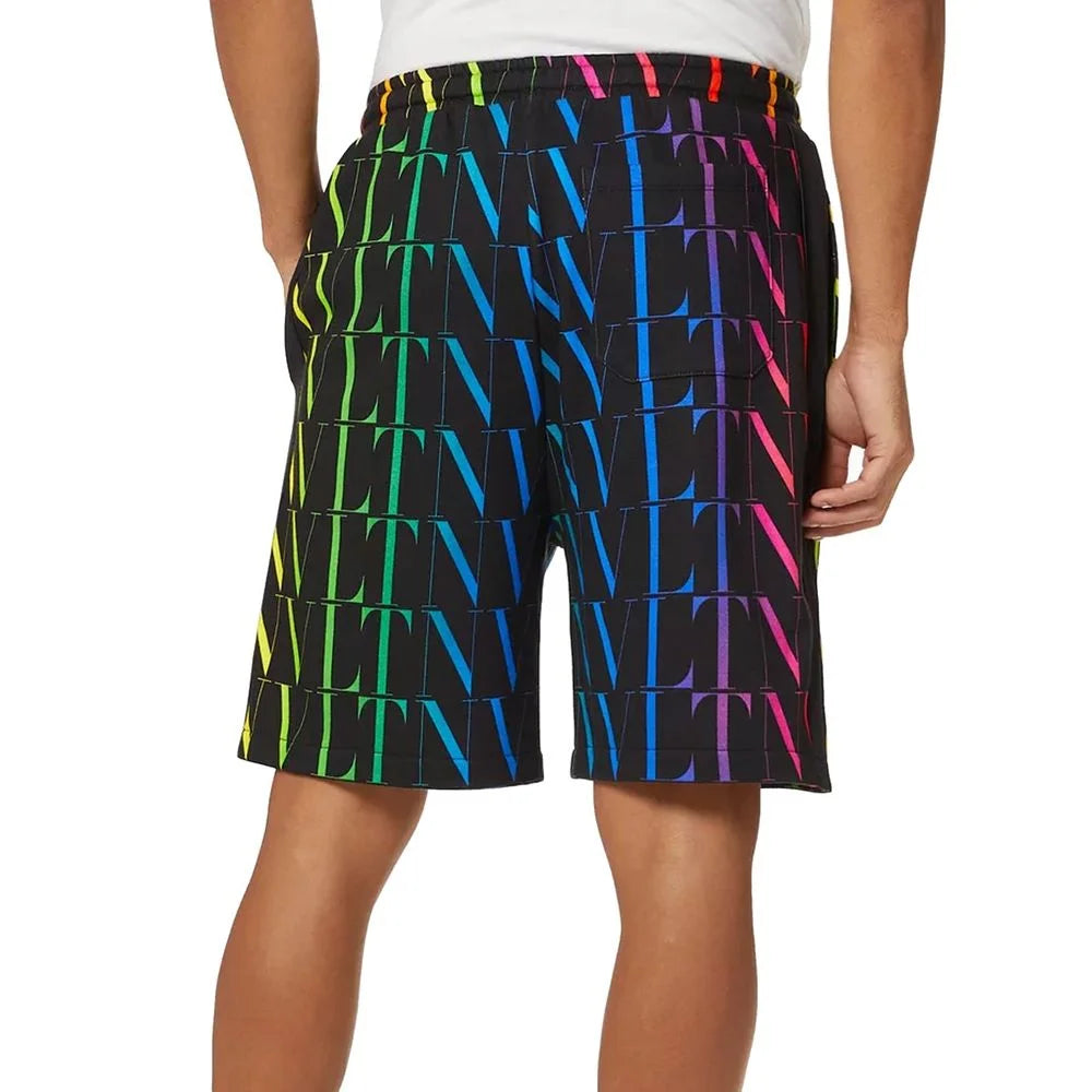 Valentino Garavani VLNT Jersey Bermuda Shorts - L