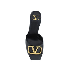 Valentino Garavani Vlogo Leather Sandals - EU36/US6 - Sandals