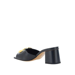 Valentino Garavani Vlogo Leather Sandals - EU36/US6 - Sandals