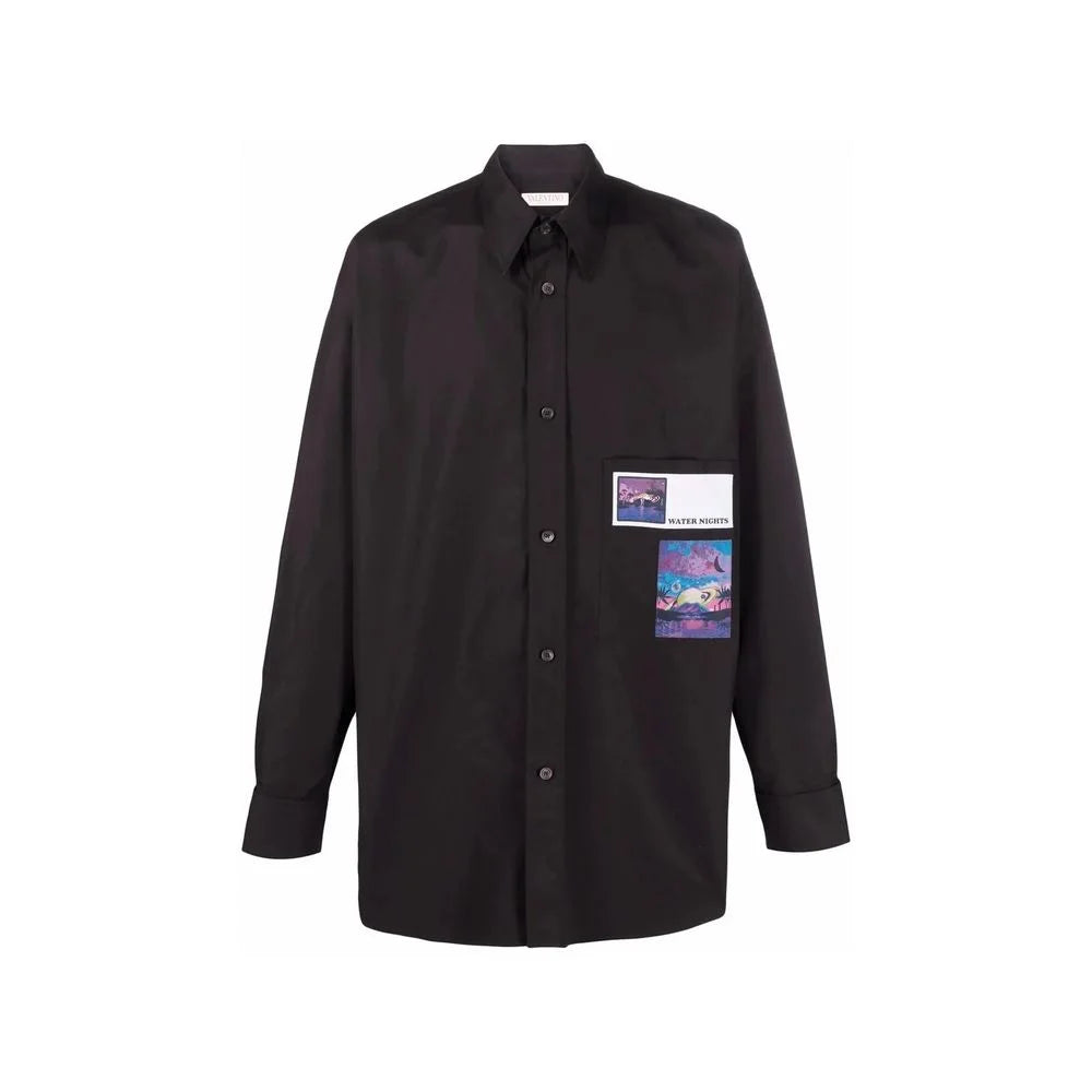 Valentino Garavani Water Nights Patches Shirt - 40