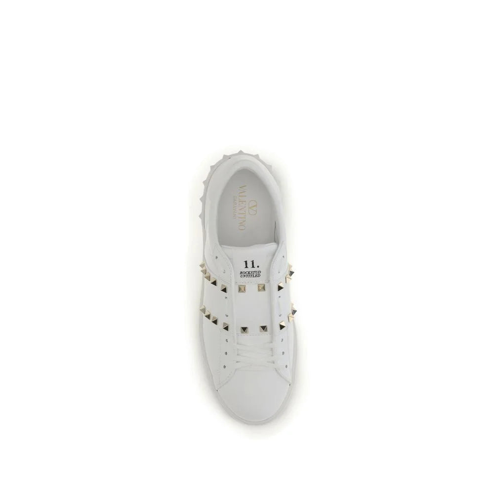 Valentino Garavani Vita Kalvskinn Bos Taurus Sneakers