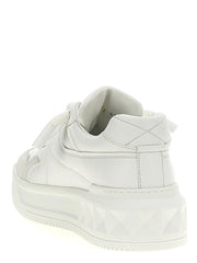 Valentino Garavani White Calfskin Chunky Sneakers