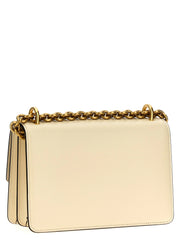 Valentino Garavani White Calfskin Shoulder Bag