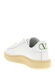 Valentino Garavani White Calfskin Sneakers