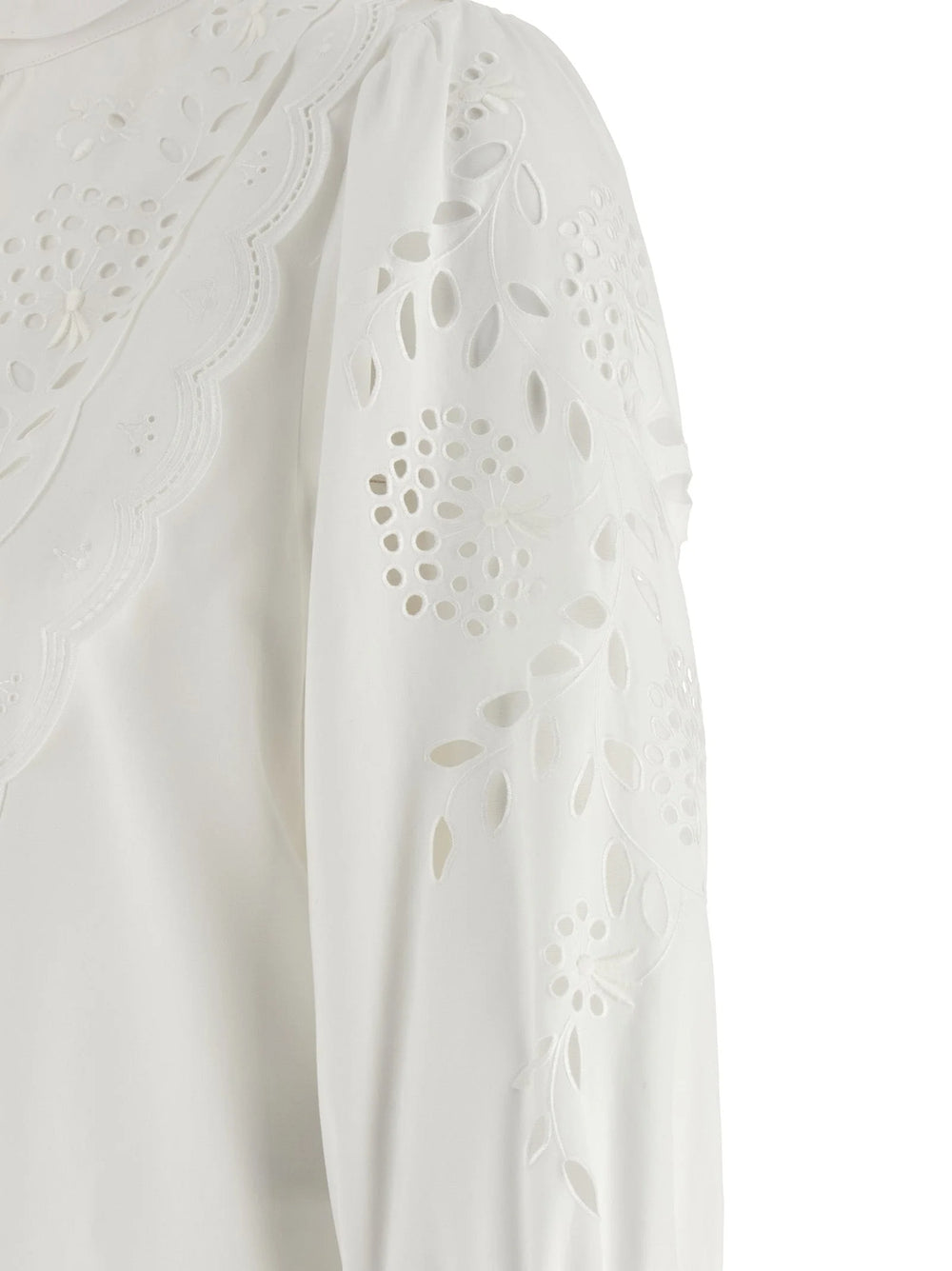 Valentino Garavani White Cotton Blouse