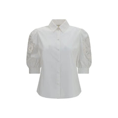 Valentino Garavani White Cotton Blouse