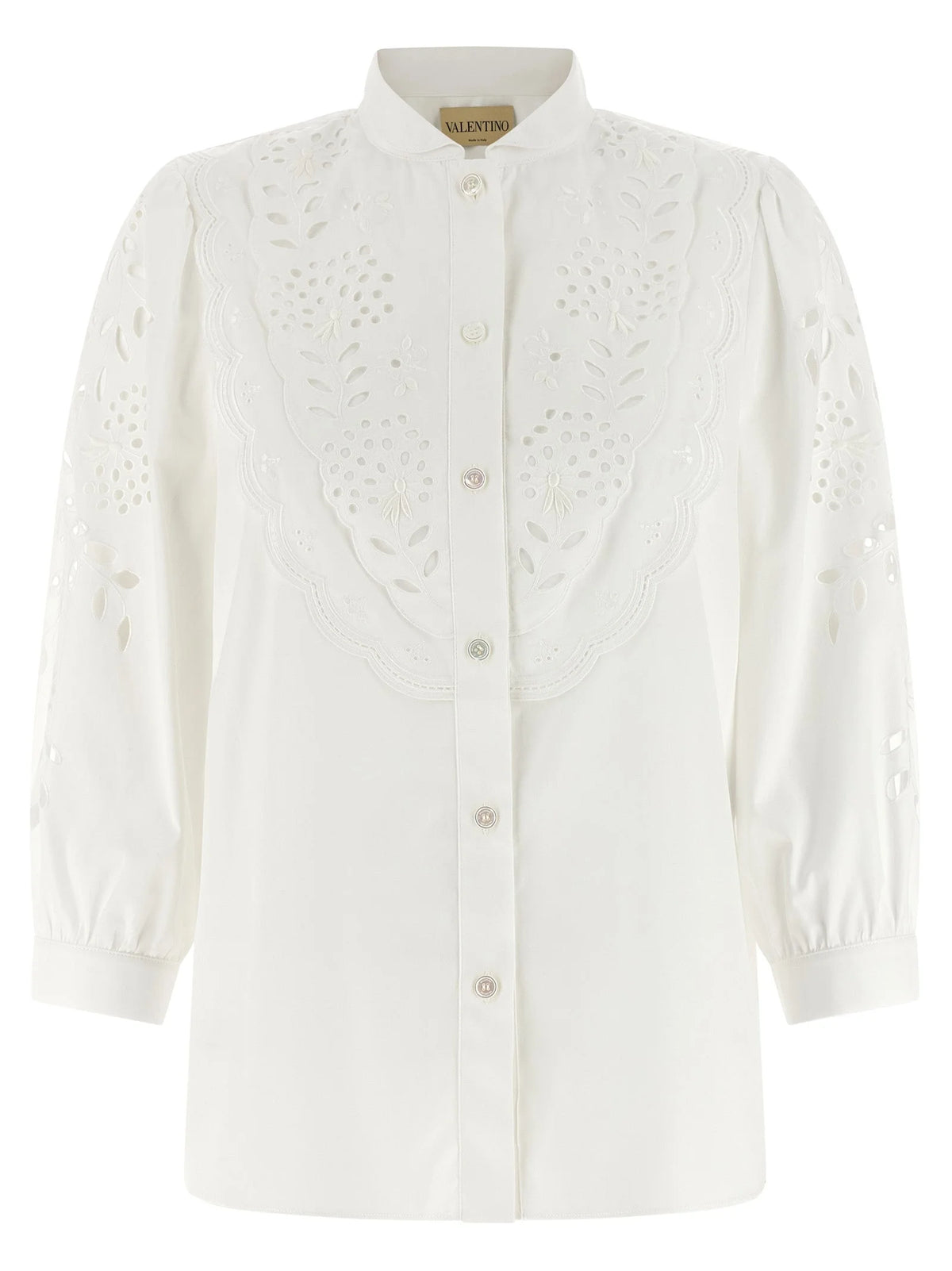 Valentino Garavani White Cotton Blouse
