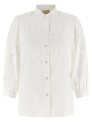 Valentino Garavani White Cotton Blouse
