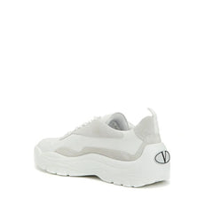 Valentino Garavani White Leather Chunky Sneakers - EU41/US8