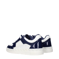 Valentino Garavani White Leather Low Top Sneakers - EU40/US7