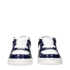 Valentino Garavani White Leather Low Top Sneakers - EU40/US7