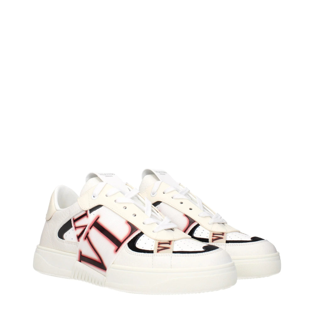 Valentino Garavani White Leather Sneakers - EU40.5/US7.5