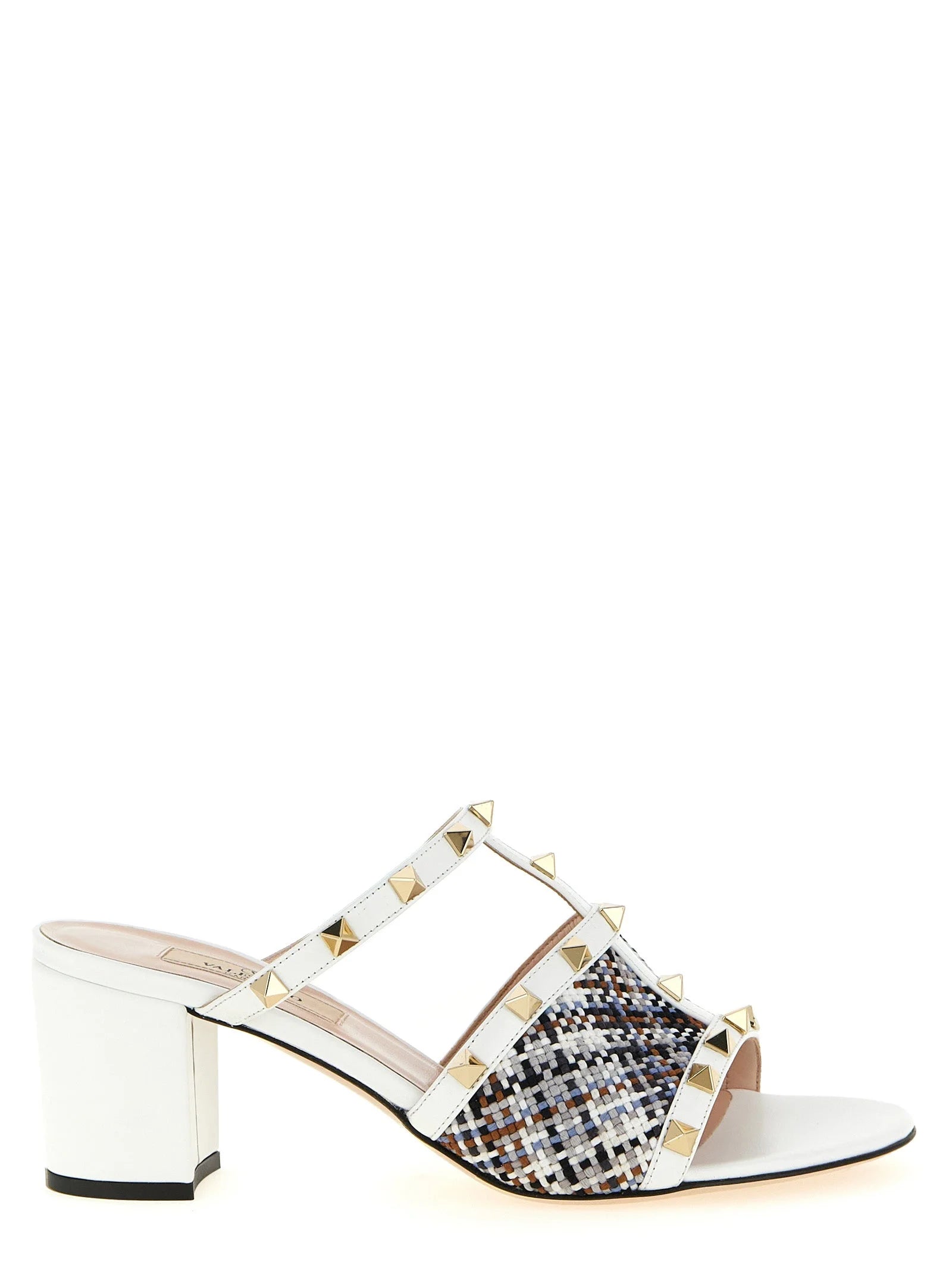 Valentino Garavani White Polyester Platform Sandals - EU41/US11