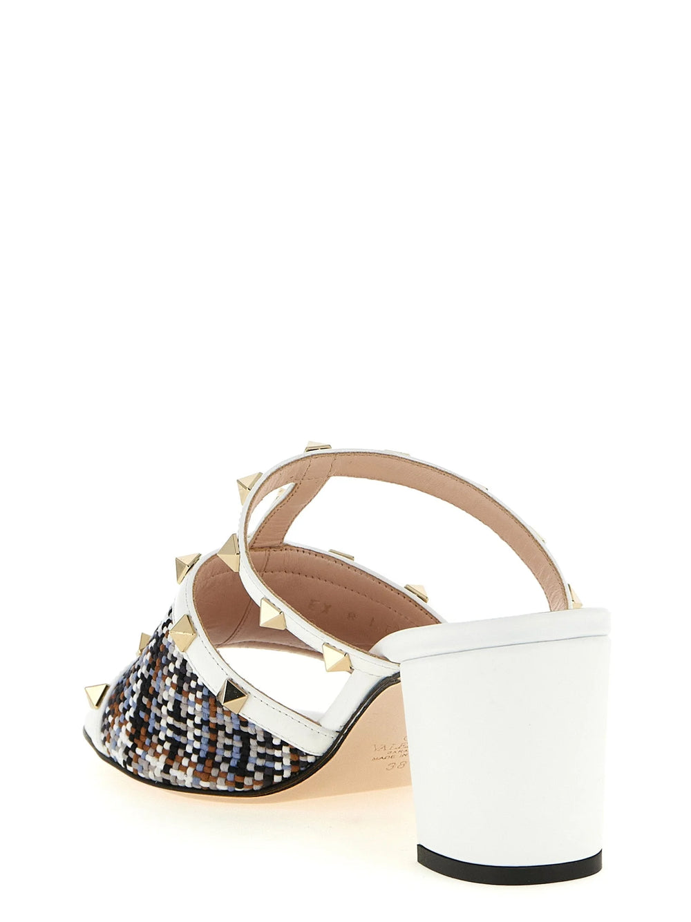 Valentino Garavani White Polyester Platform Sandals - EU41/US11