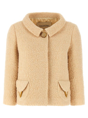 Valentino Garavani White Virgin Wool Blazer - IT38