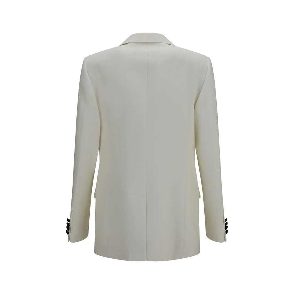Valentino Garavani White Wool Oves Aries Blazer