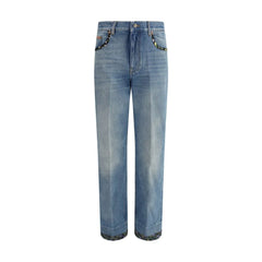 Valentino Jeans with floral details - W29