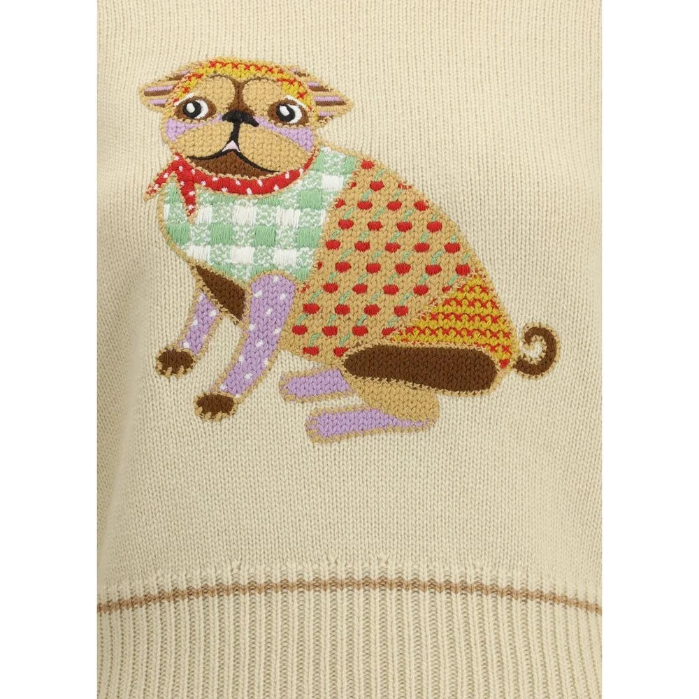 Valentino Le Chien de la Maison embroidered Sweater - M - Sweaters