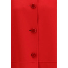 Valentino Multicolor Fleece Wool Coat - IT44 | L