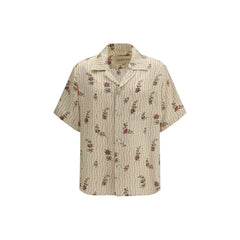 Valentino Multicolor Silk Pattern Shirt
