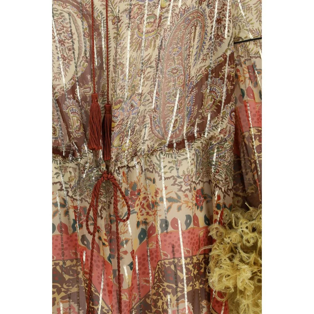 Valentino Multicolor Silk Top - IT46|XL