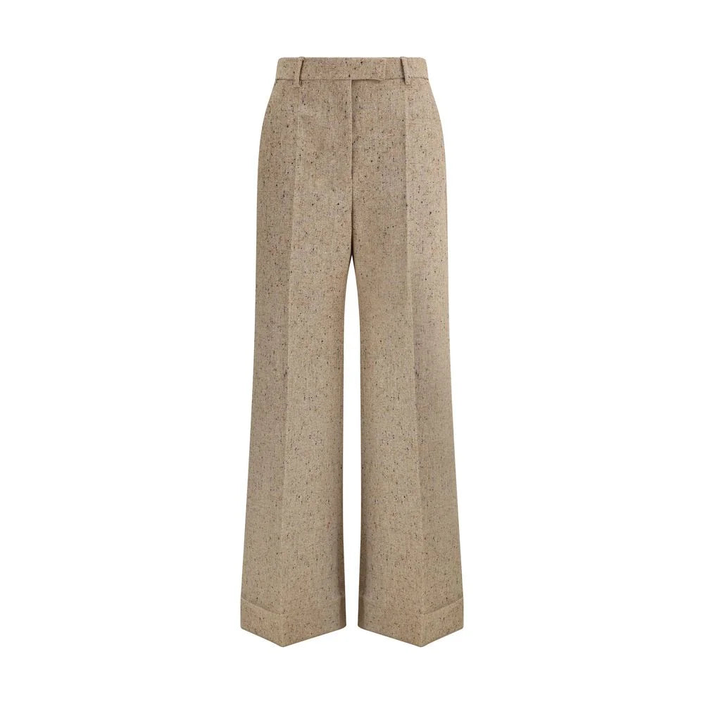 Valentino Palazzo Trousers in Bottonato Natté - IT42 | L - Trousers
