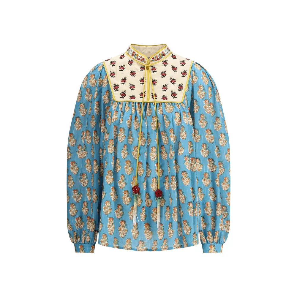 Valentino Petales D’Amour print Blouse - IT46|XL