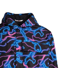 Valentino Printed Hooded Jacket