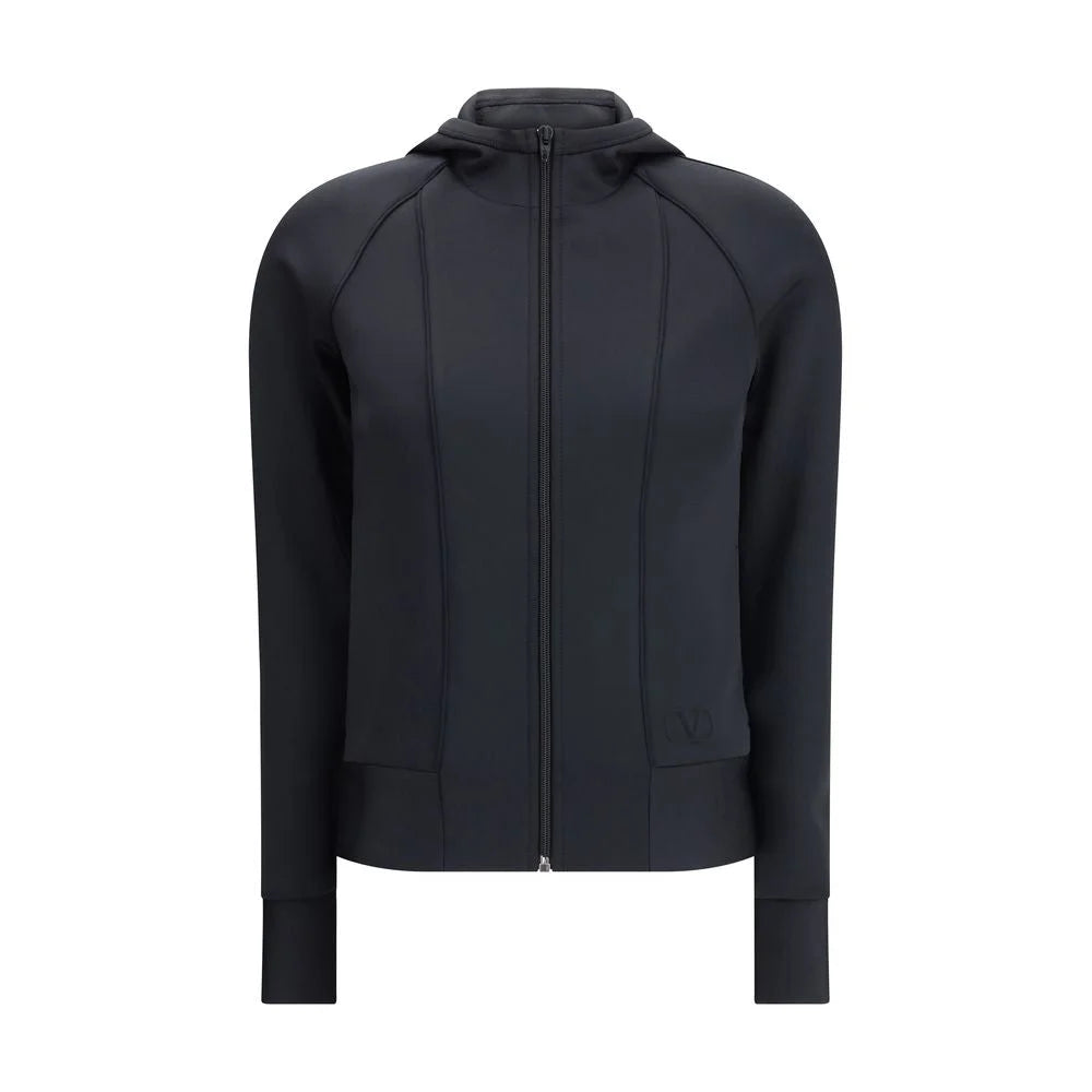 Valentino Structured technical jersey Sweatshirt - Hoodies