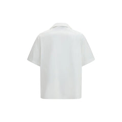 Valentino White Cotton Shirt - IT48 | M