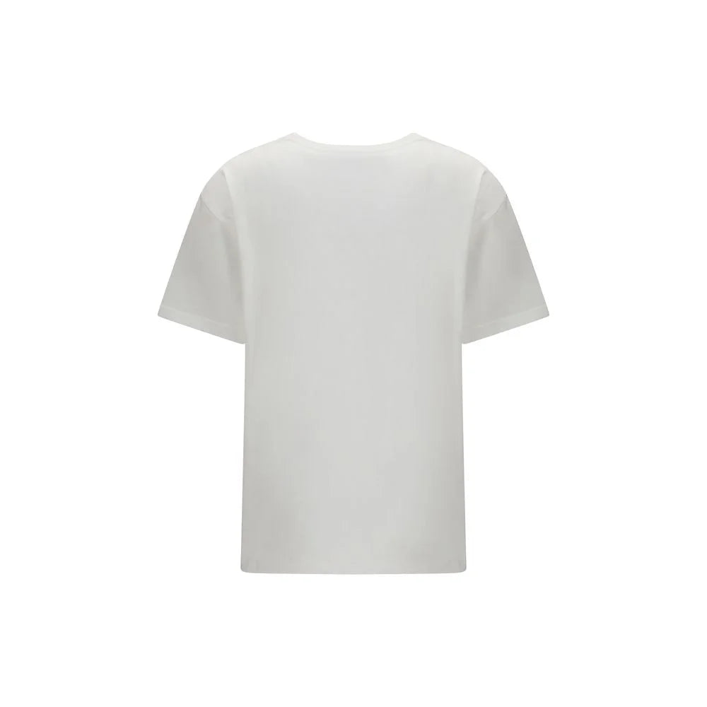 Valentino White Cotton T-Shirt