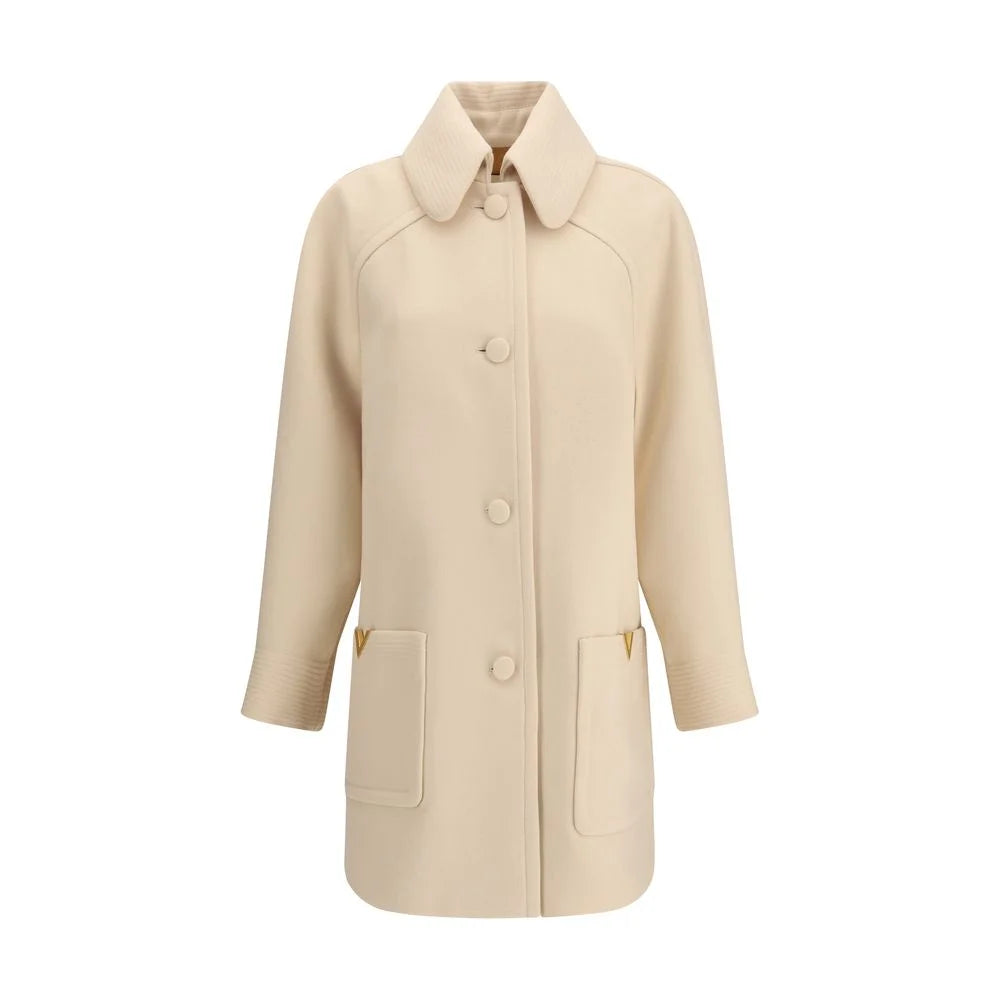 Valentino Wool Drap Caban - IT44 | L - Overcoats