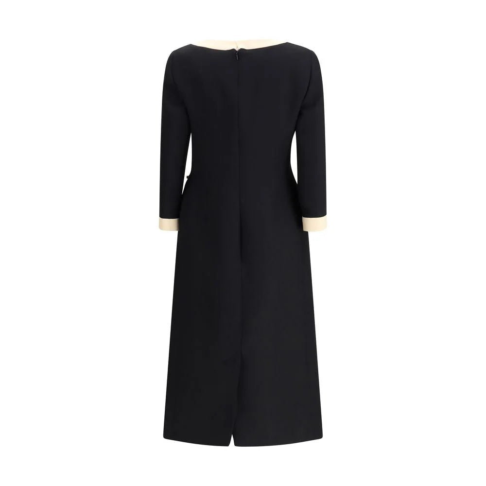 Valentino Wool Dress with Bow - IT42 | L - Dresses