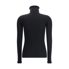 Valentino Wool Sweater with ruffled collar - L