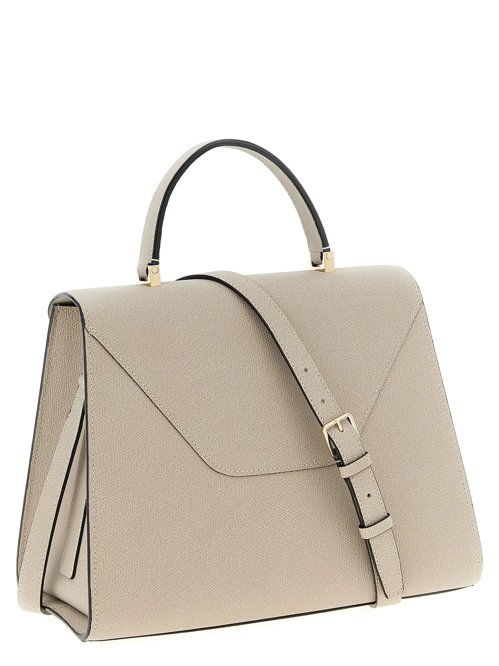 Valextra Beige Calfskin Handbag