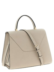 Valextra Beige Calfskin Handbag