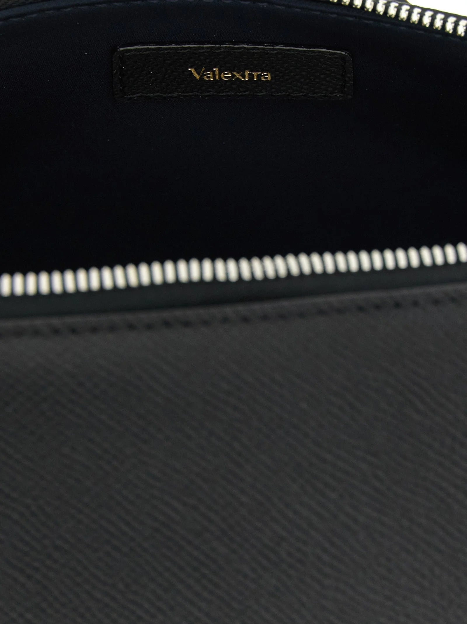 Valextra Black Calfskin Crossbody Bag