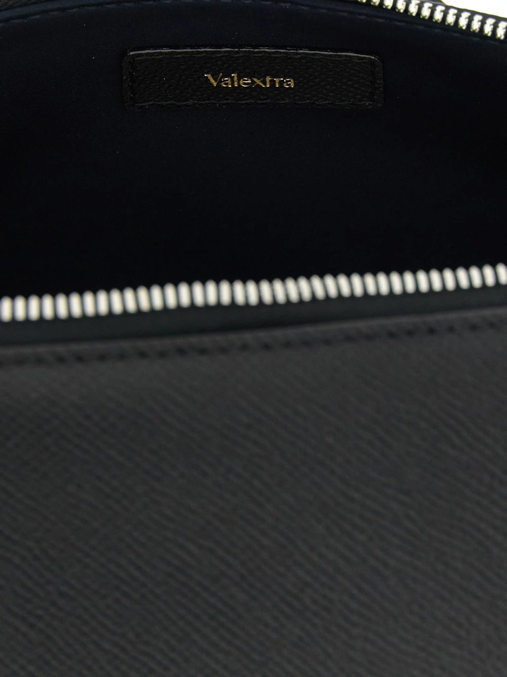 Valextra Black Calfskin Crossbody Bag