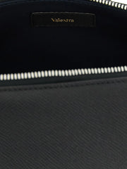Valextra Black Calfskin Crossbody Bag