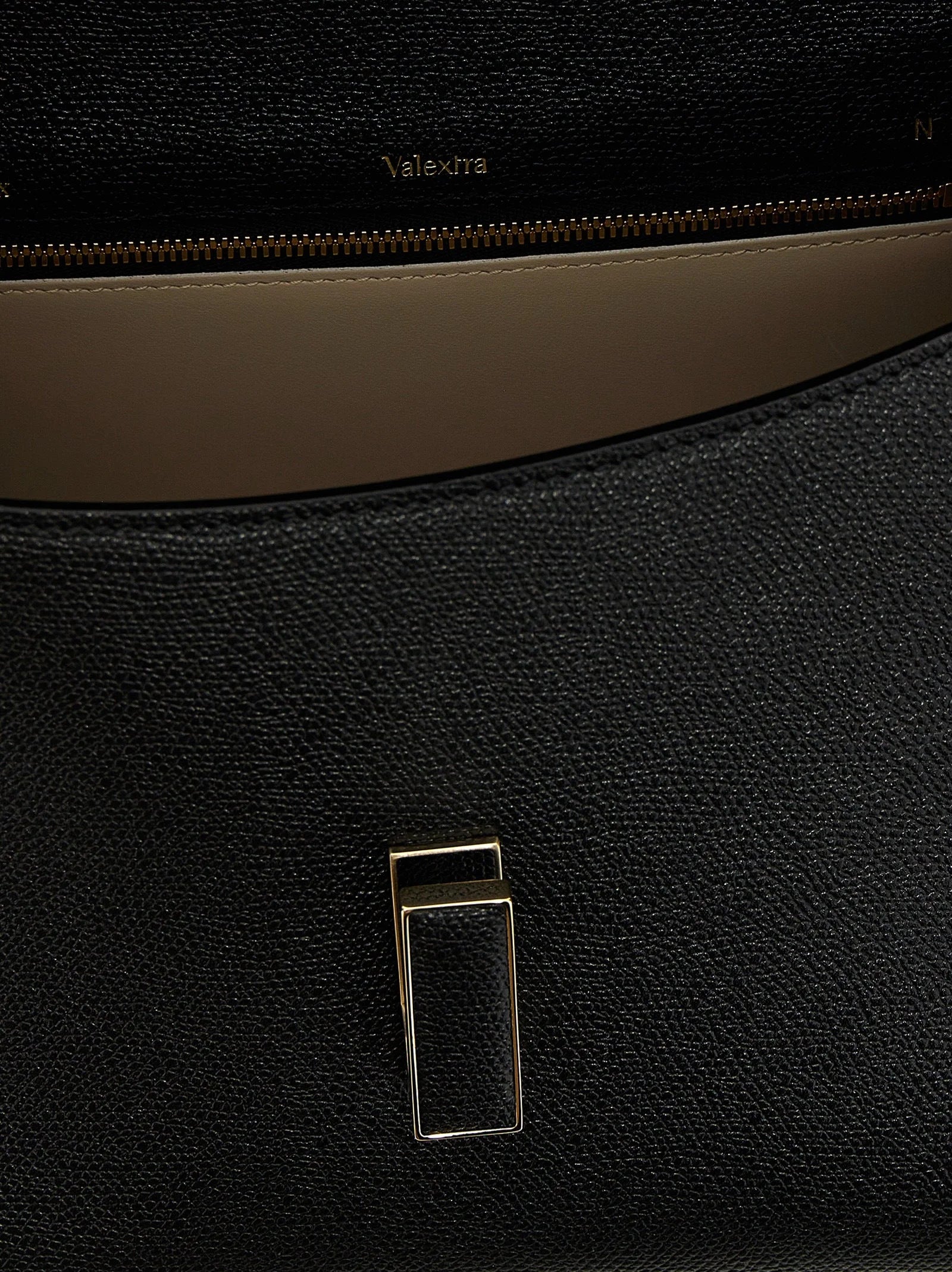 Valextra Black Calfskin Handbag