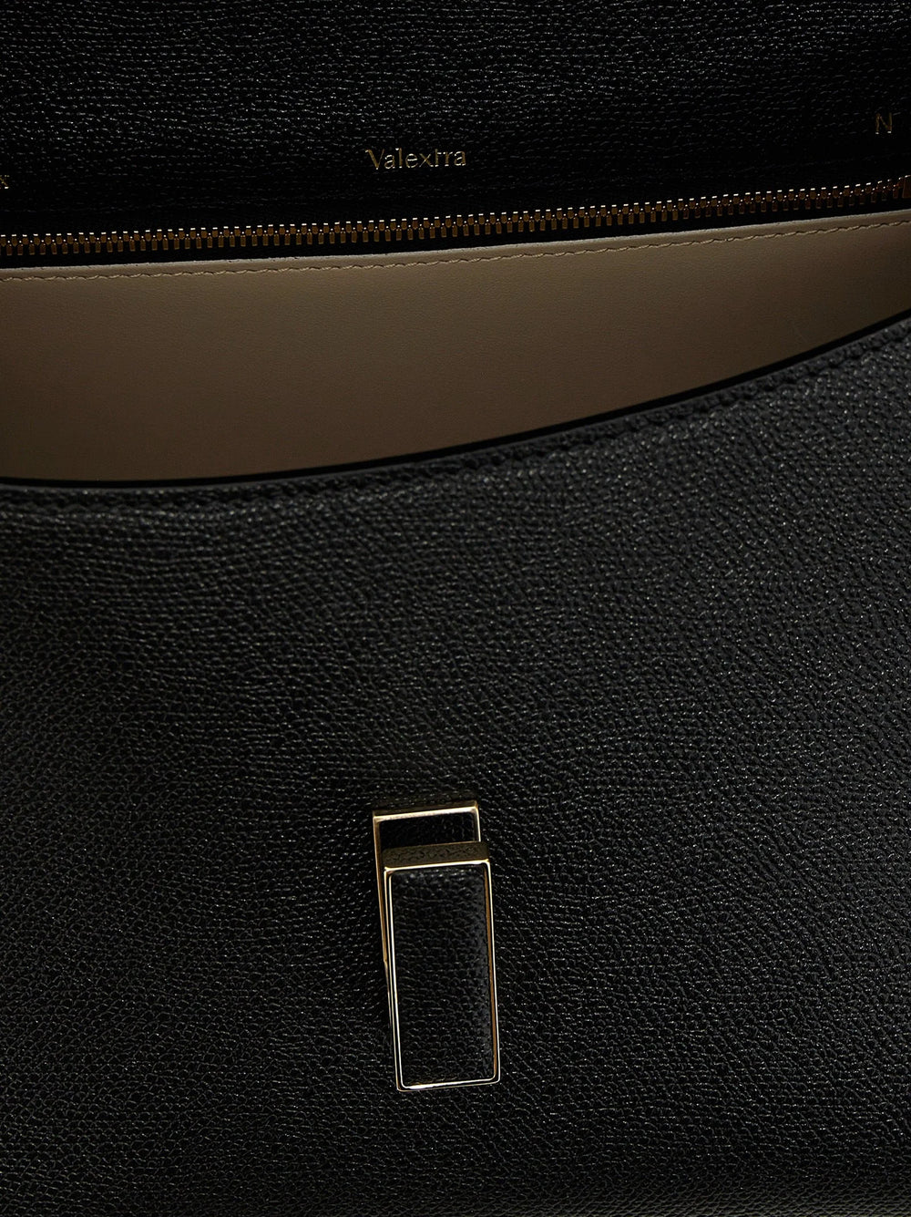 Valextra Black Calfskin Handbag