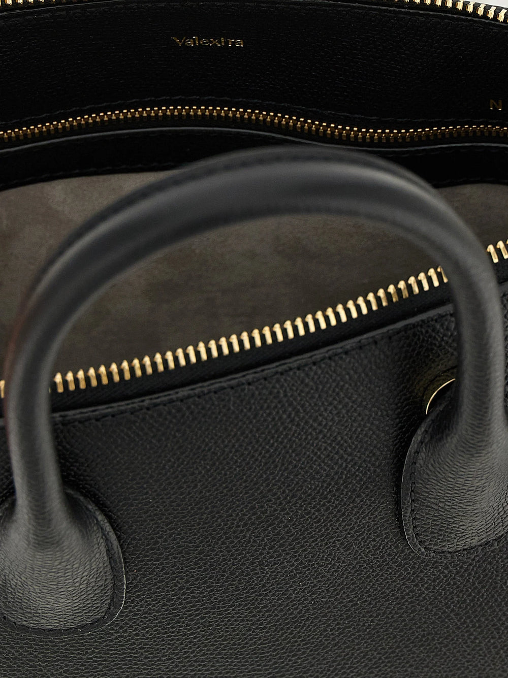 Valextra Black Calfskin Handbag