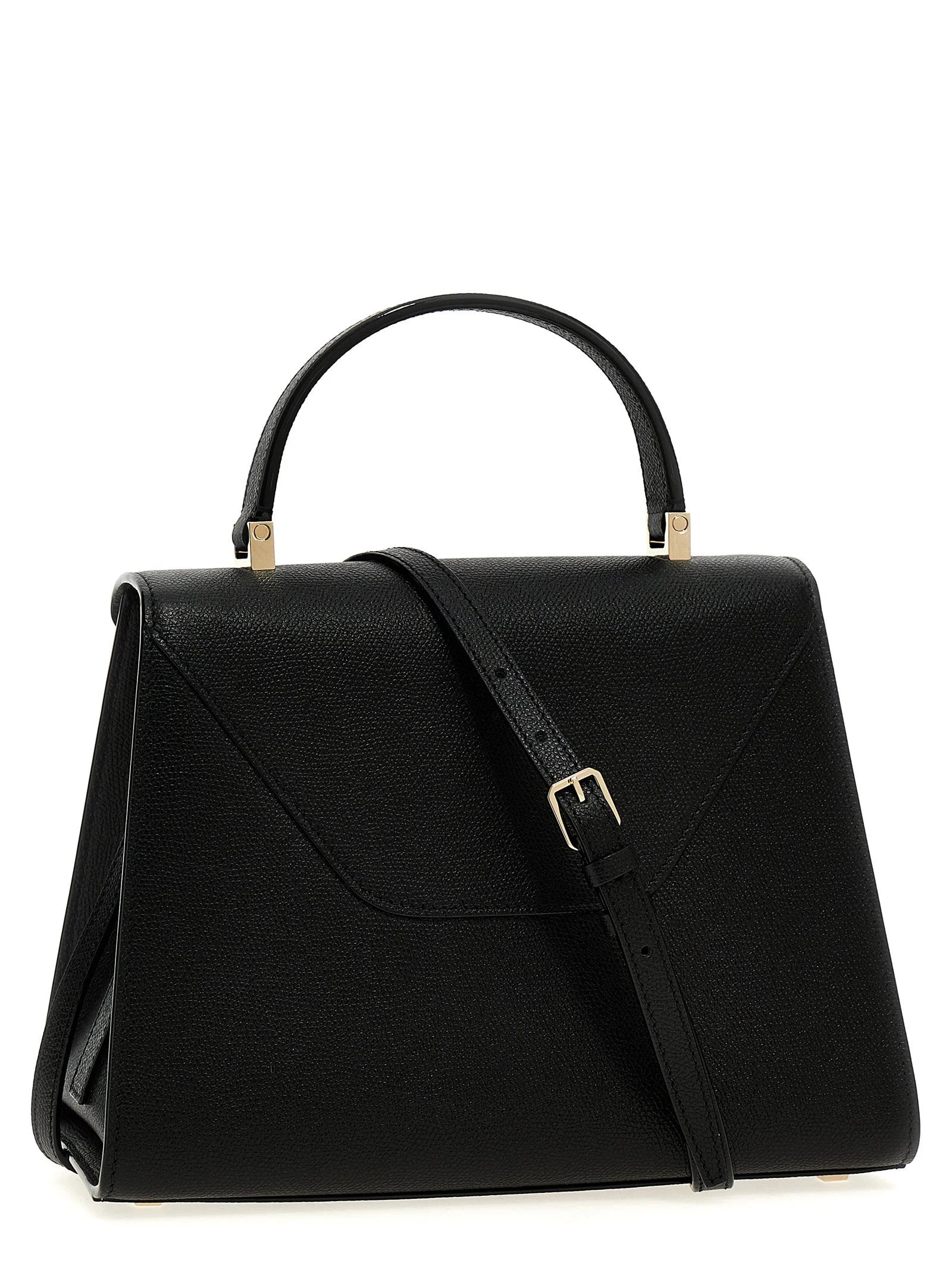 Valextra Black Calfskin Handbag