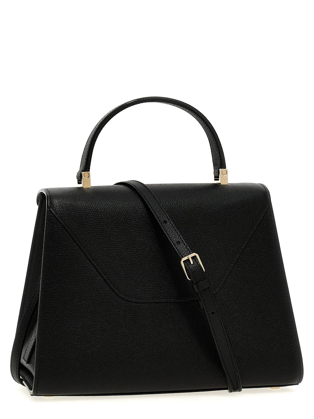 Valextra Black Calfskin Handbag