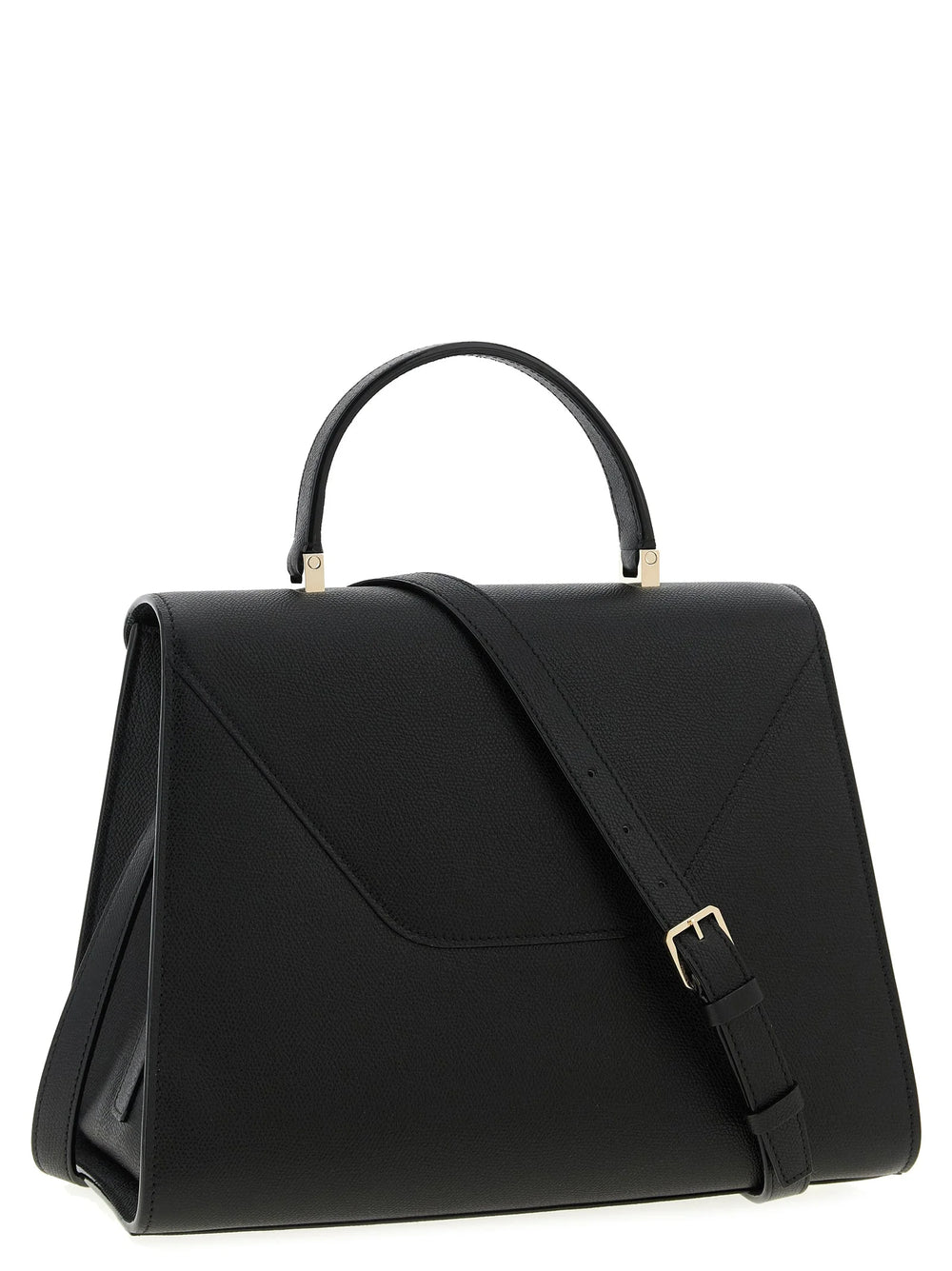 Valextra Black Calfskin Handbag