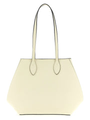Valextra White Calfskin Tote Bag