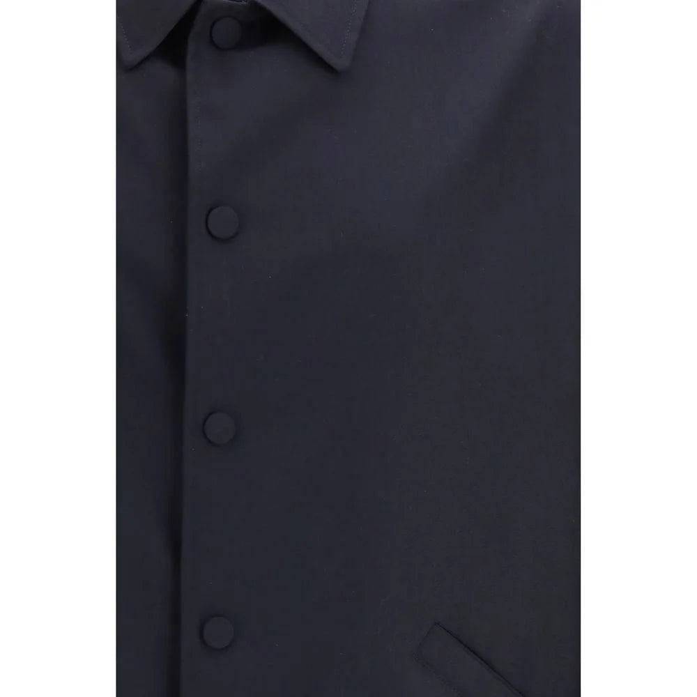 Valstar Blue Fleece Wool Coat